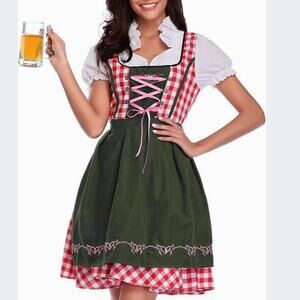Traditional German Dirndl Dress – Oktoberfest